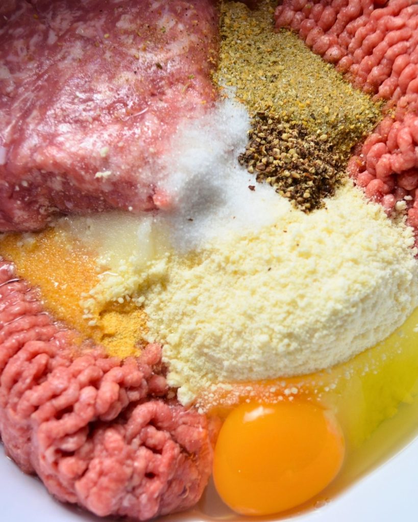 ingredients for keto meatballs