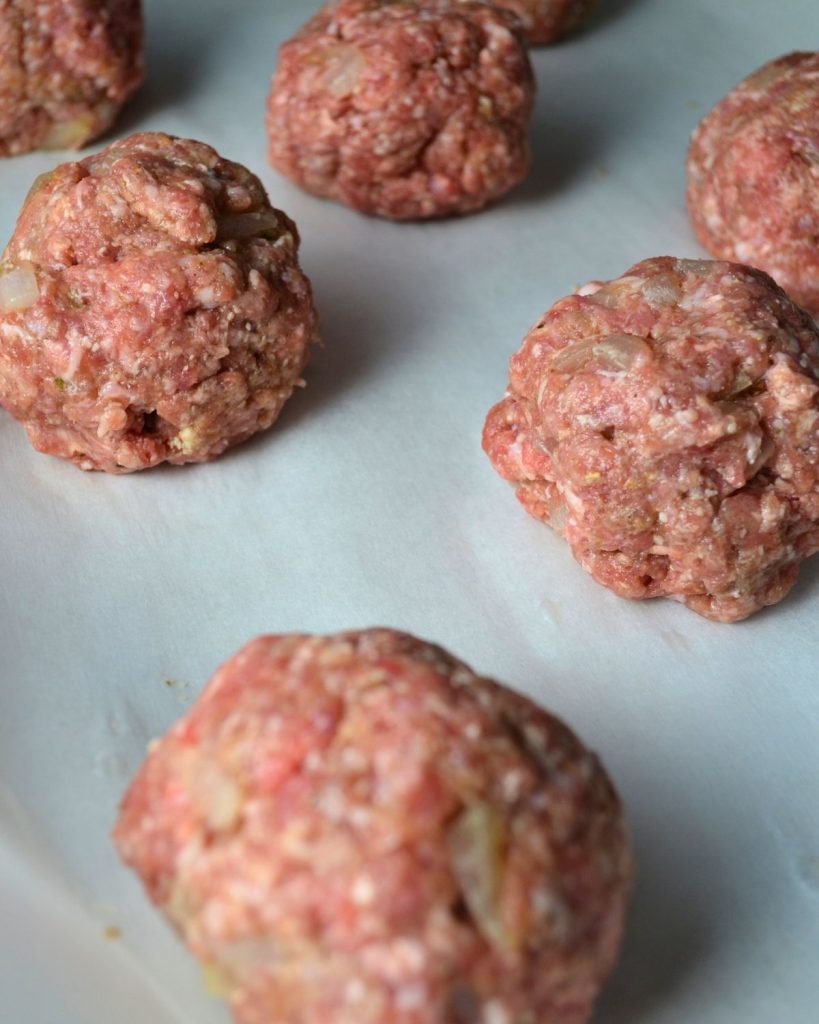 rustic meatballs